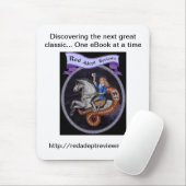 Tapis De Souris L'adepte de rouge passe en revue Mousepad (Avec souris)