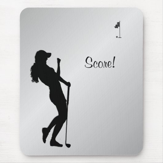 Tapis De Souris Ladies Golfer Personal (Devant)