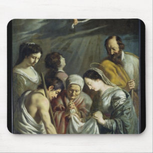 Tapis De Souris L'adoration des bergers, c.1630-32