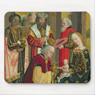 Tapis De Souris L'adoration des Magi, de l'autel de dôme