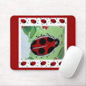 Tapis De Souris Lady-Bug (Avec souris)