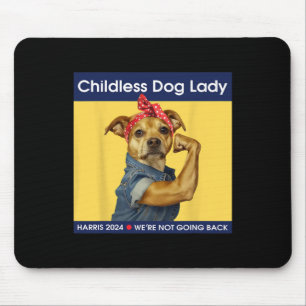 Tapis De Souris Lady du chien Kamala-harris 2024