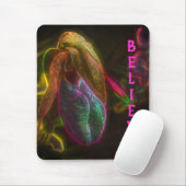 Tapis De Souris Lady Slipper Croit Inspirationnel (Avec souris)
