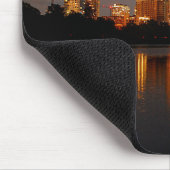 Tapis De Souris Ladybird Lake Austin Texas Night Skyline (Coin)