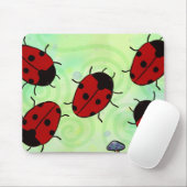 Tapis De Souris Ladybug (Avec souris)
