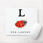 Tapis De Souris Ladybug (Avec souris)