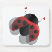 Tapis De Souris Ladybug avec les ailes d'opéra (Devant)