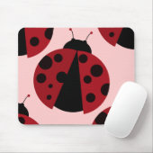 Tapis De Souris Ladybug Cute (Avec souris)