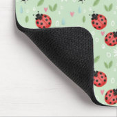 Tapis De Souris Ladybug Flower Pattern (Coin)