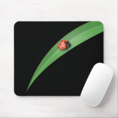 Tapis De Souris Ladybug Leaf (Avec souris)