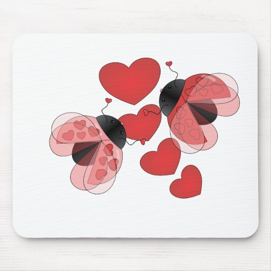 Tapis De Souris Ladybug Love (Devant)