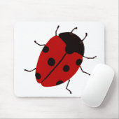 Tapis De Souris Ladybug Mousepad (Avec souris)
