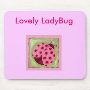 Tapis De Souris Ladybug-Photographic-Print-C13214722, belle La…