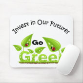 Tapis De Souris Ladybug Think Green (Avec souris)