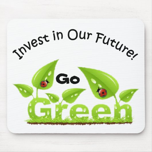 Tapis De Souris Ladybug Think Green (Devant)