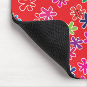 Tapis De Souris Ladybugs & Fleurs Rétro (Coin)