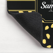 Tapis De Souris Ladybugs Jaune (Coin)