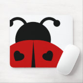 Tapis De Souris ladybugz. (Avec souris)