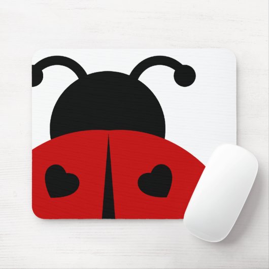Tapis De Souris ladybugz. (Avec souris)