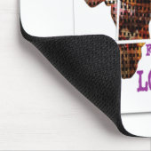 Tapis De Souris L'Afrique c'est là que j'ai trouvé l'amour (Coin)