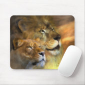 Tapis De Souris L'Afrique - un nouvel art Mousepad d'aube (Avec souris)