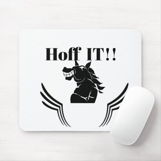 Tapis De Souris Laghhing horse   mouse pad (Avec souris)
