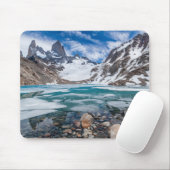 Tapis De Souris Laguna De Los Tres et bâti Fitzroy (Avec souris)