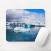 Tapis De Souris Lagune de glacier (Avec souris)