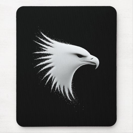 Tapis De Souris L'aigle - Art Mur Abstrait (Devant)