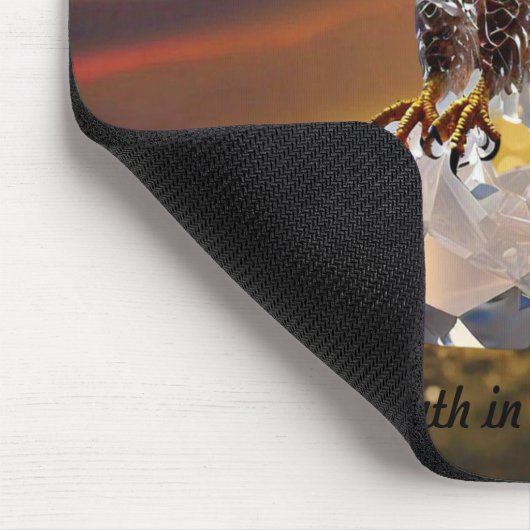 Tapis De Souris "L'aigle de cristal sonne" (Coin)