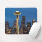 Tapis De Souris L'aiguille de l'espace et Seattle du centre (Avec souris)