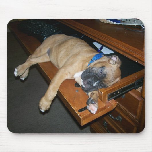 Tapis De Souris Laila dormant sur le mousepad de bureau (Devant)