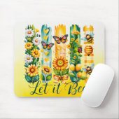 Tapis De Souris Laisse-Le Faire (Avec souris)