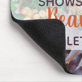 Tapis De Souris laisser aller les choses automne tombé feuille feu (Coin)
