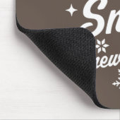 Tapis De Souris Laisser Il Neiger Quelque Part Ailleurs Drôle Sarc (Coin)