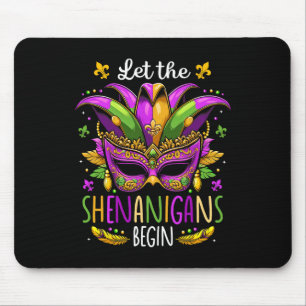 Tapis De Souris Laisser Les Shenanigans Commencer Les Perles De Ma