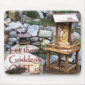 Tapis De Souris Laissez la déesse Mousepad (Devant)