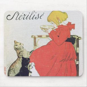 Tapis De Souris Lait stérilisé pur de publicité par affichage