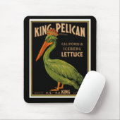 Tapis De Souris Laitue de marque King Pelican (Avec souris)