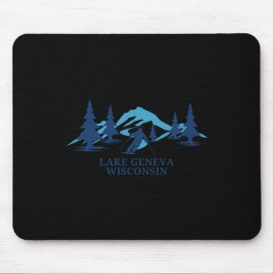 Tapis De Souris Lake Geneva Wisconsin Station de ski Ski