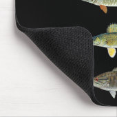 Tapis De Souris Lake Goals Fishing Musky Pike Walleye Small Mouth  (Coin)