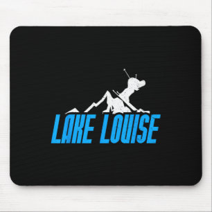 Tapis De Souris Lake Louise Ski Snowboard Canada Resort Dist