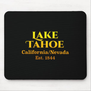 Tapis De Souris Lake Tahoe Design Pochette de Poitrine Logo Cerf 2