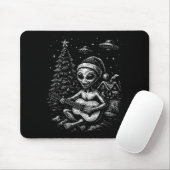Tapis De Souris L'Alien aime Noël (Avec souris)