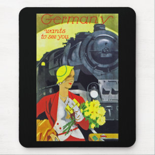 Tapis De Souris L'Allemagne veut vous voir