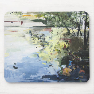 Tapis De Souris L'Alster en été élevé Hambourg 2013