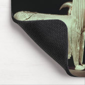 Tapis De Souris Lama, alpaga et femme (Coin)