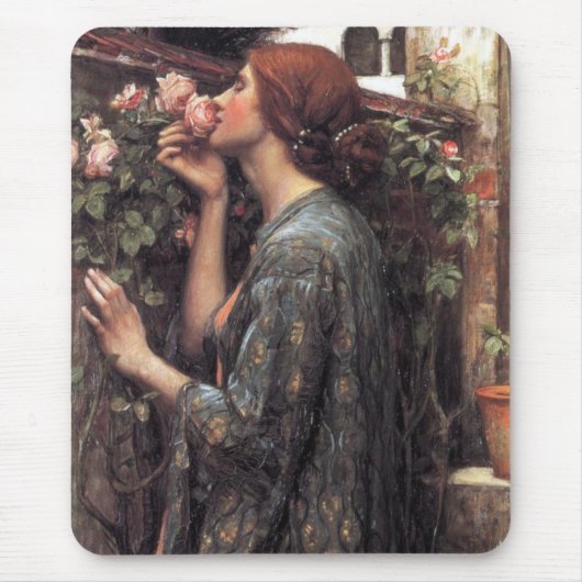 Tapis De Souris L'âme du Rose (par John William Waterhouse) (Devant)