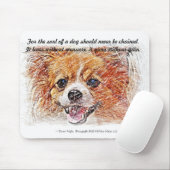Tapis De Souris L'âme d'un chien (Avec souris)