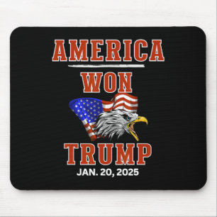 Tapis De Souris L'Amérique A Gagné Trump, Nous, Le Peuple, En Avon
